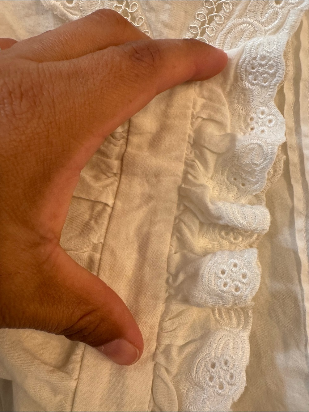 Reformation Cream Button-Up Top - Picture 4 of 10